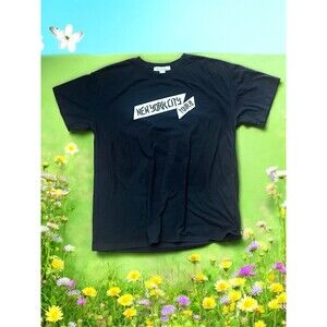 New York City Tour 8 Men’s Black Tee Size Medium Birch & Stone Wild Side 7-19-87